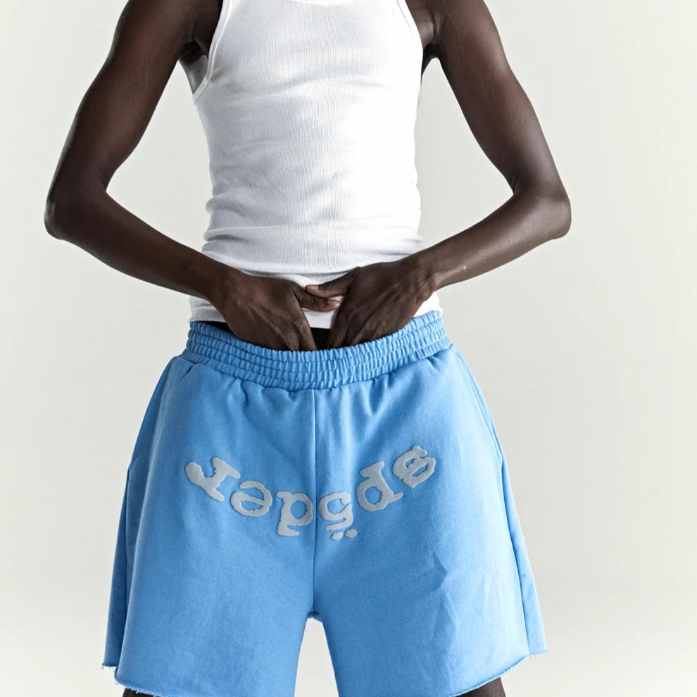 Sp5der Dusty Blue OG Web V2 Shorts