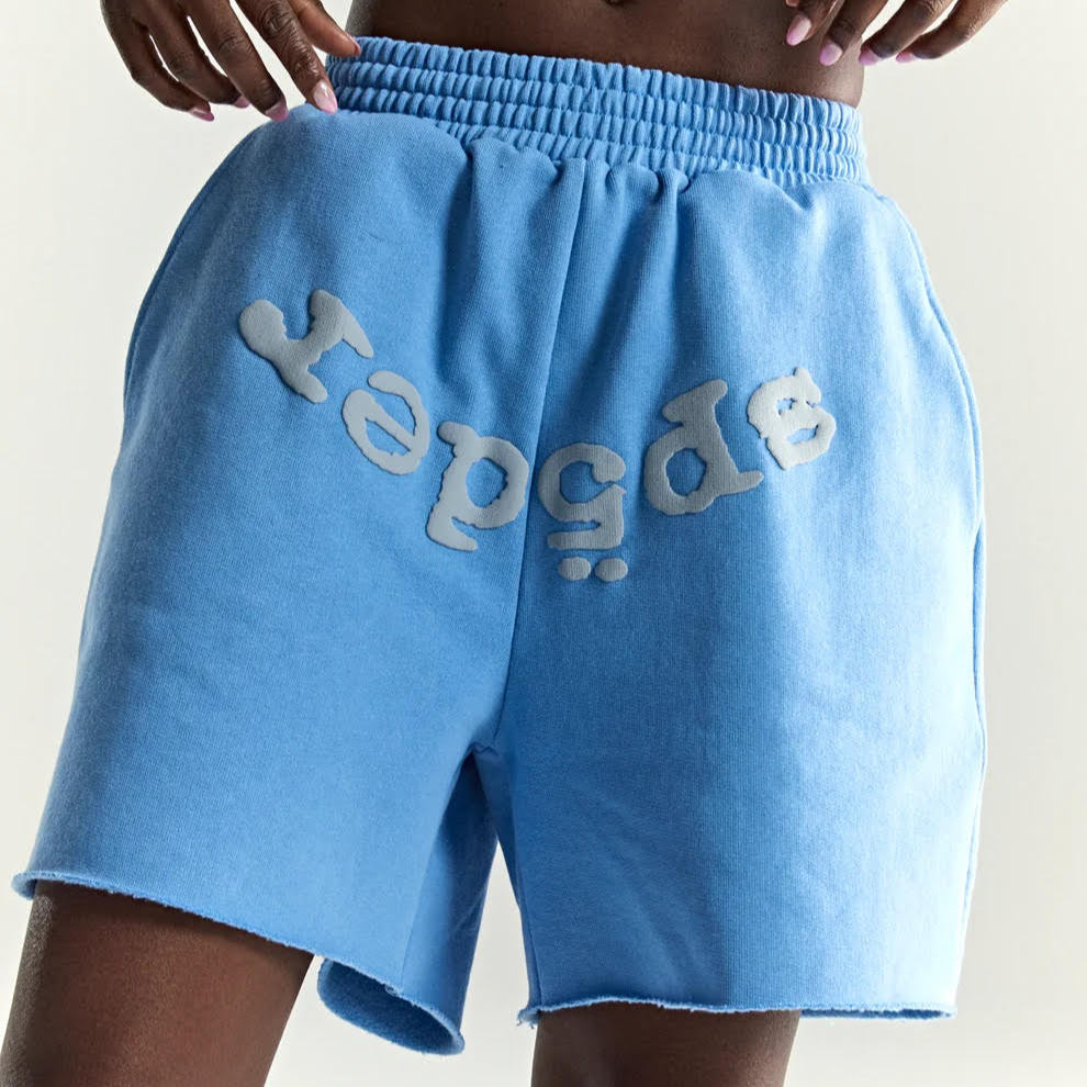Sp5der Dusty Blue OG Web V2 Shorts