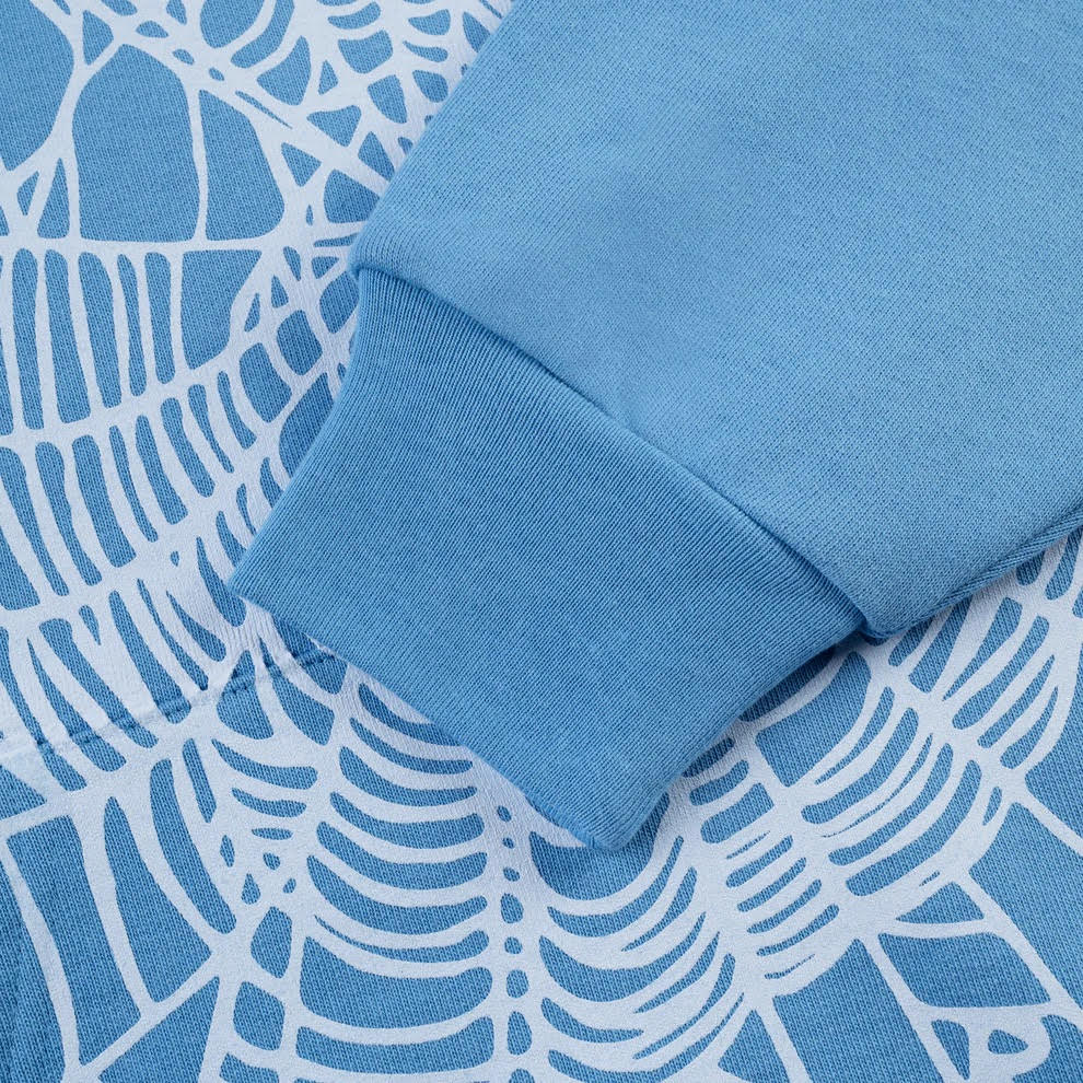 Sp5der Dusty Blue OG Web V2 Hoodie