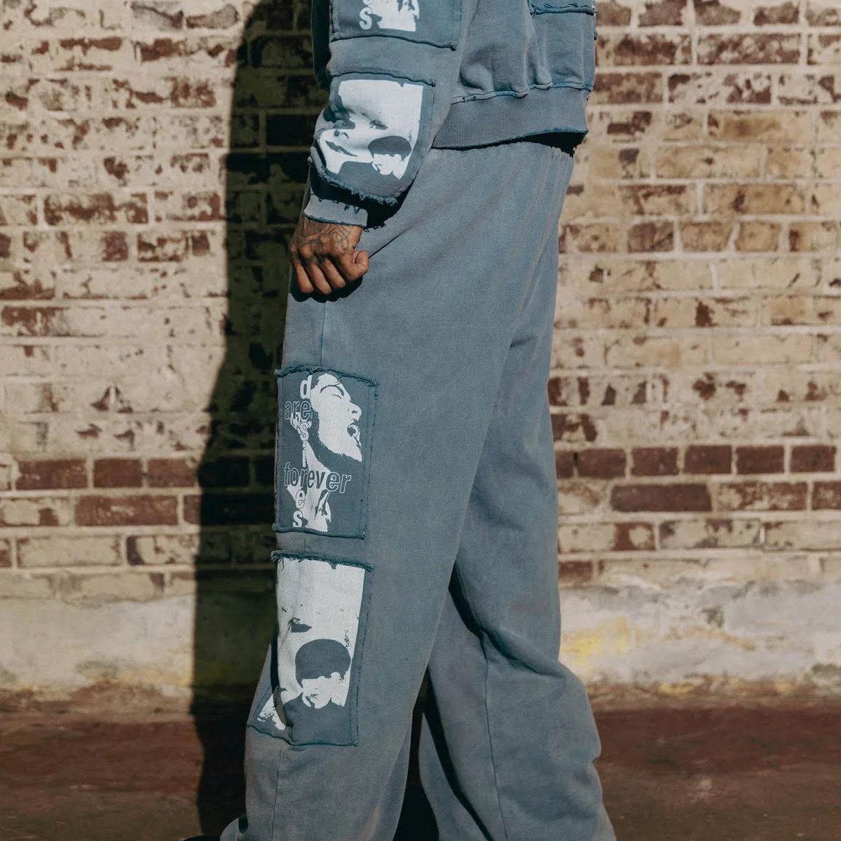 Matiere De Desirs Blue Encore Sweatpants