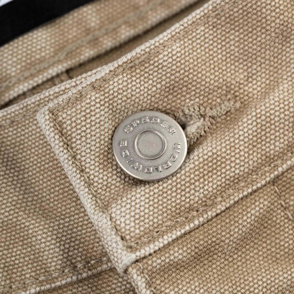 Sp5der Tan Canvas Work Pant