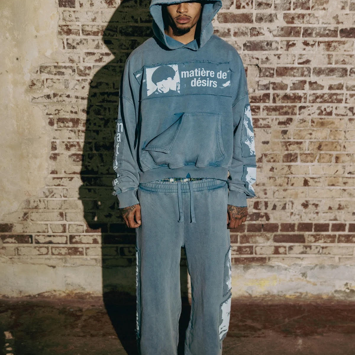 Matiere De Desirs Blue Encore Sweatpants