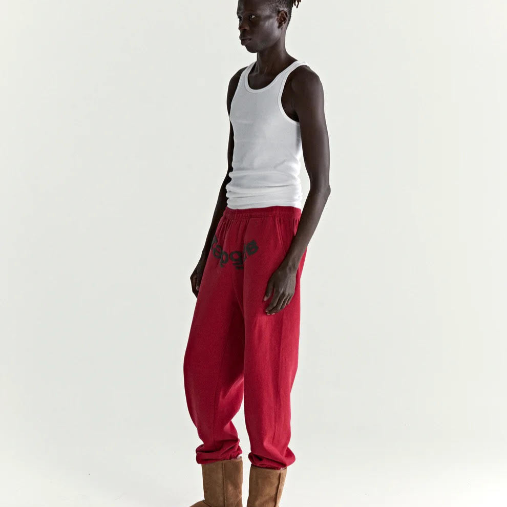 Sp5der Red Black OG Web V2 Sweatpants