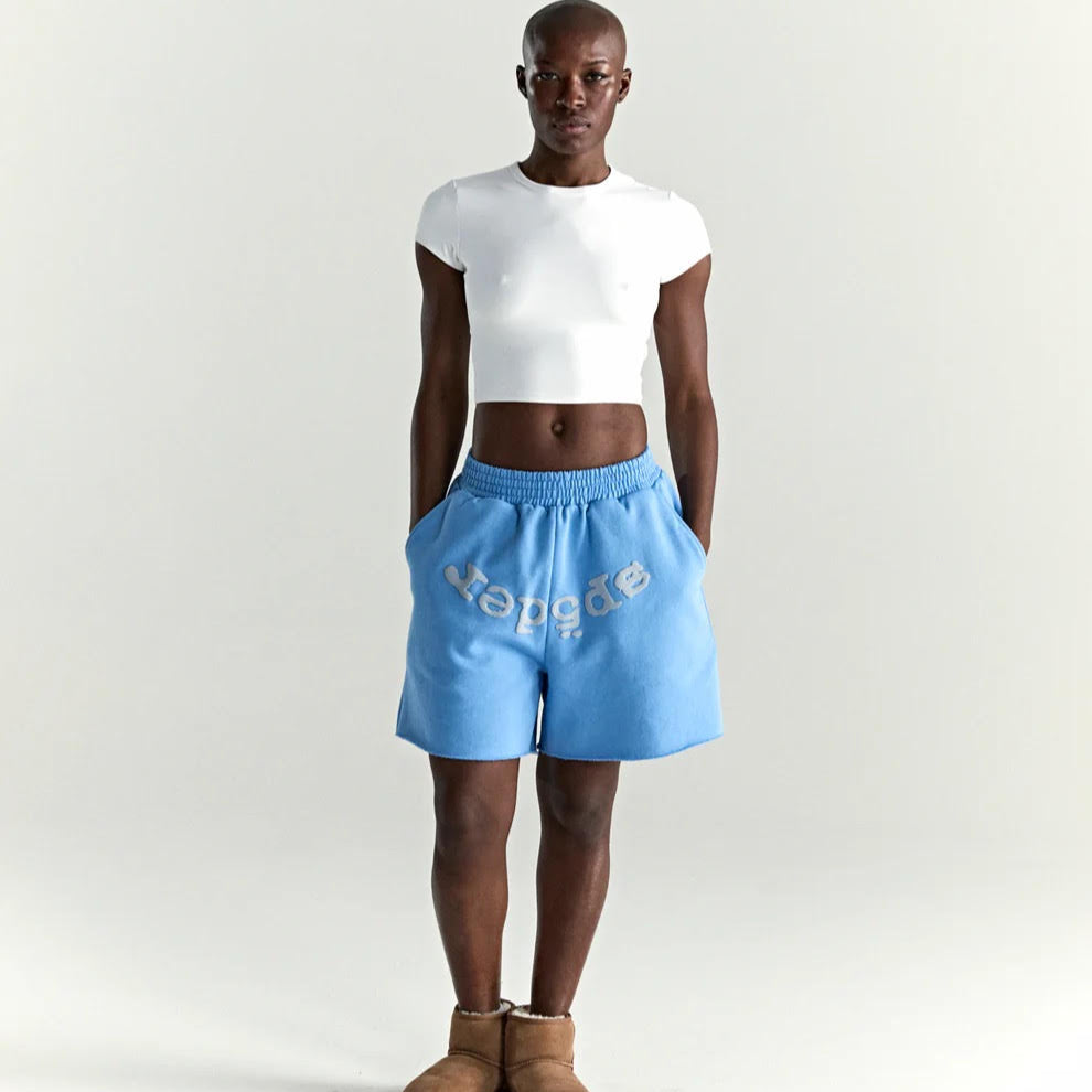 Sp5der Dusty Blue OG Web V2 Shorts