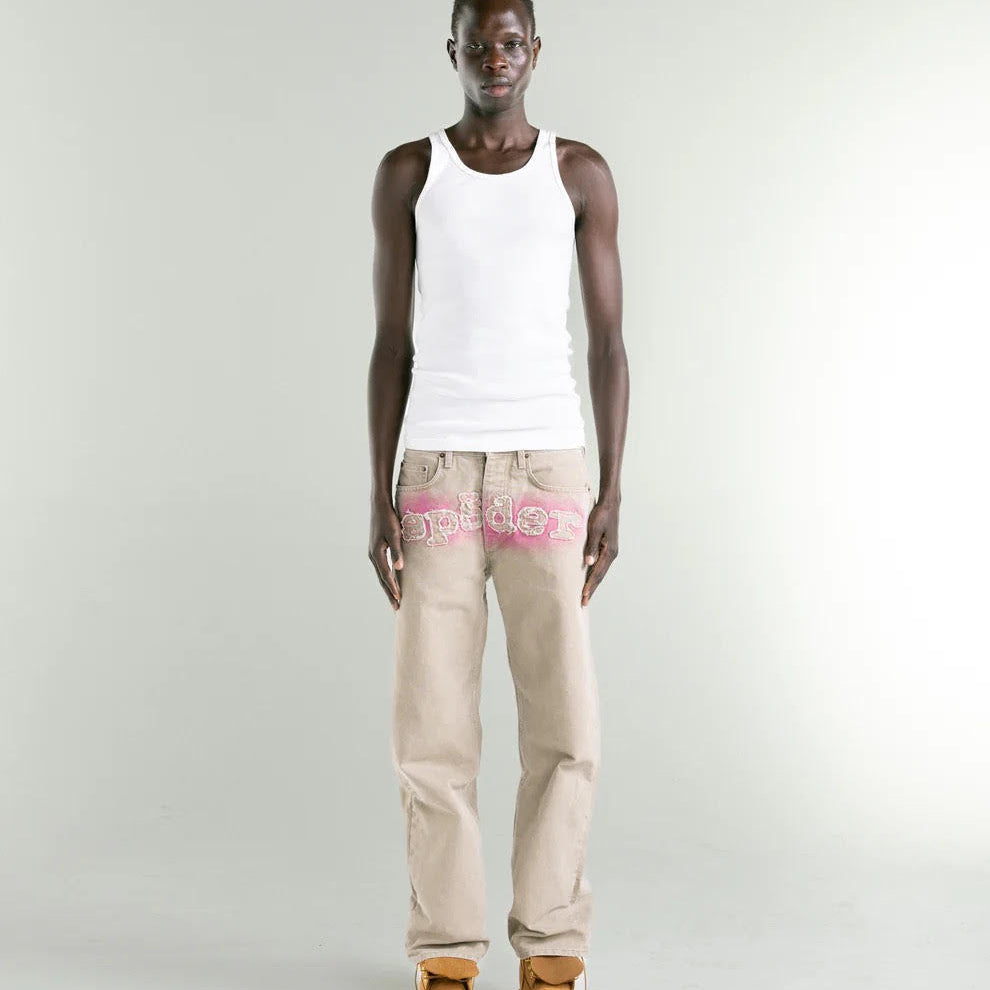 Sp5der Tan Canvas Work Pant