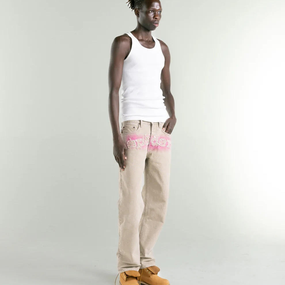 Sp5der Tan Canvas Work Pant