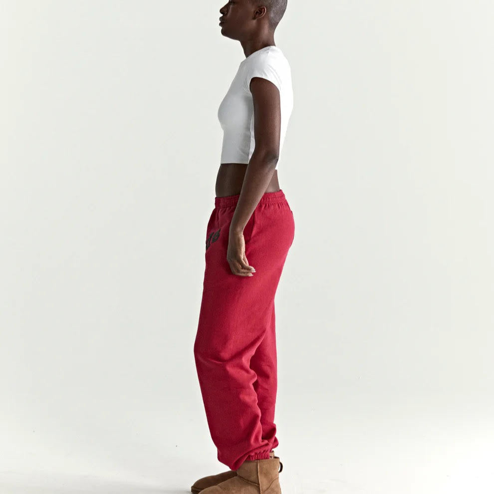 Sp5der Red Black OG Web V2 Sweatpants