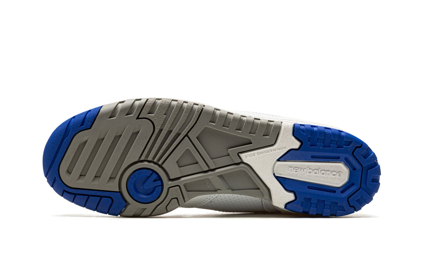 New Balance 550 Lakers Pack Infinity Blue Bottom Outsole View