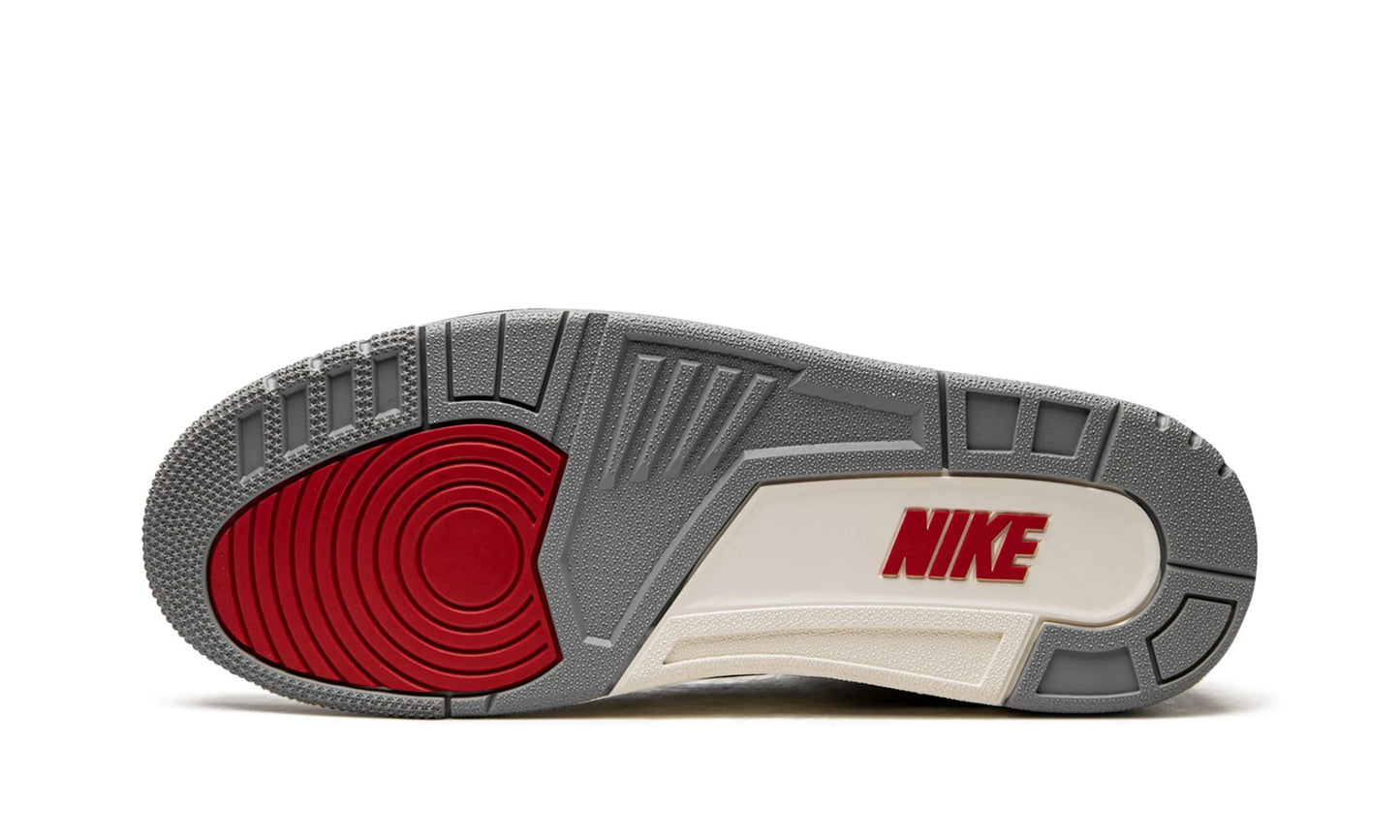 Jordan 3 White Cement Reimagined Bottom Outsole View