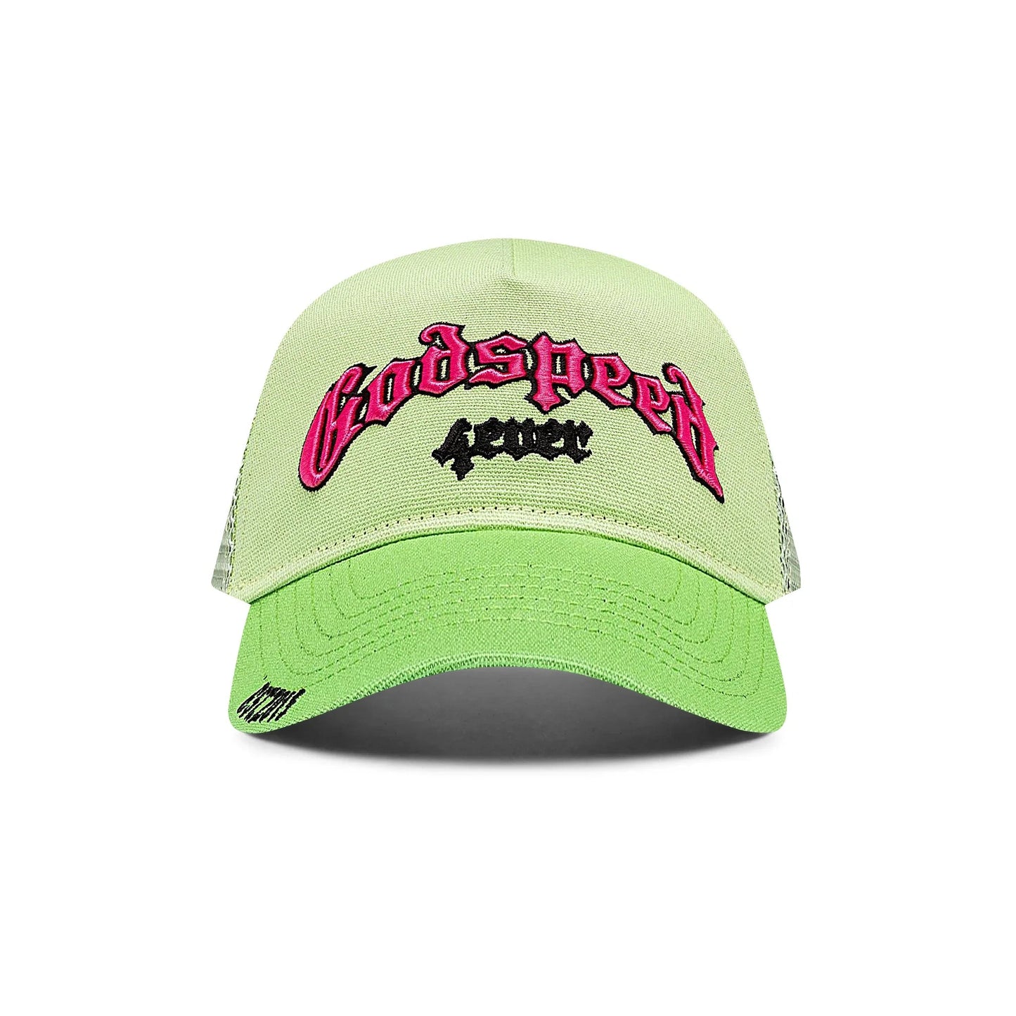 Godspeed Gs Forever Trucker Hat - Lime/Pink