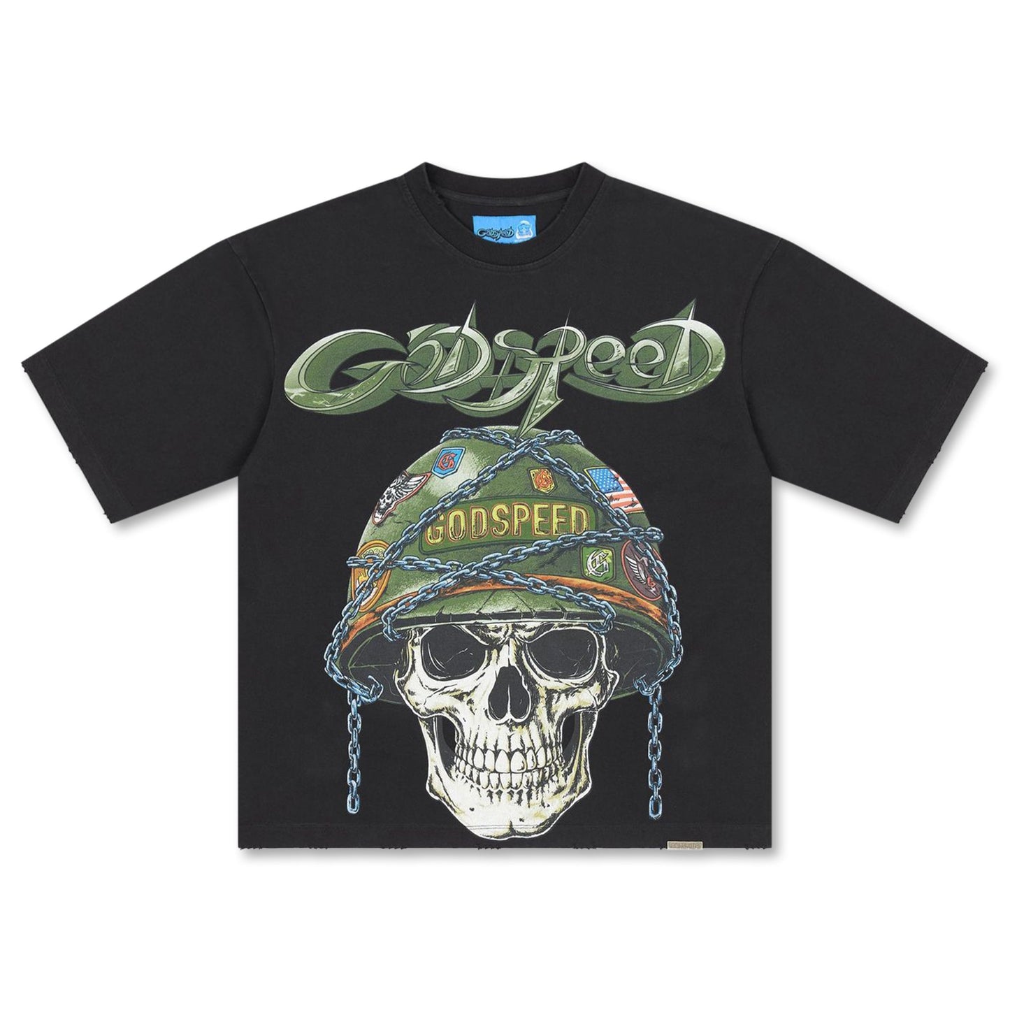 Godspeed Badges of Honor II Boxy Tee - Black