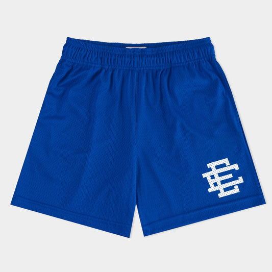 Eric Emanuel Blue White Shorts