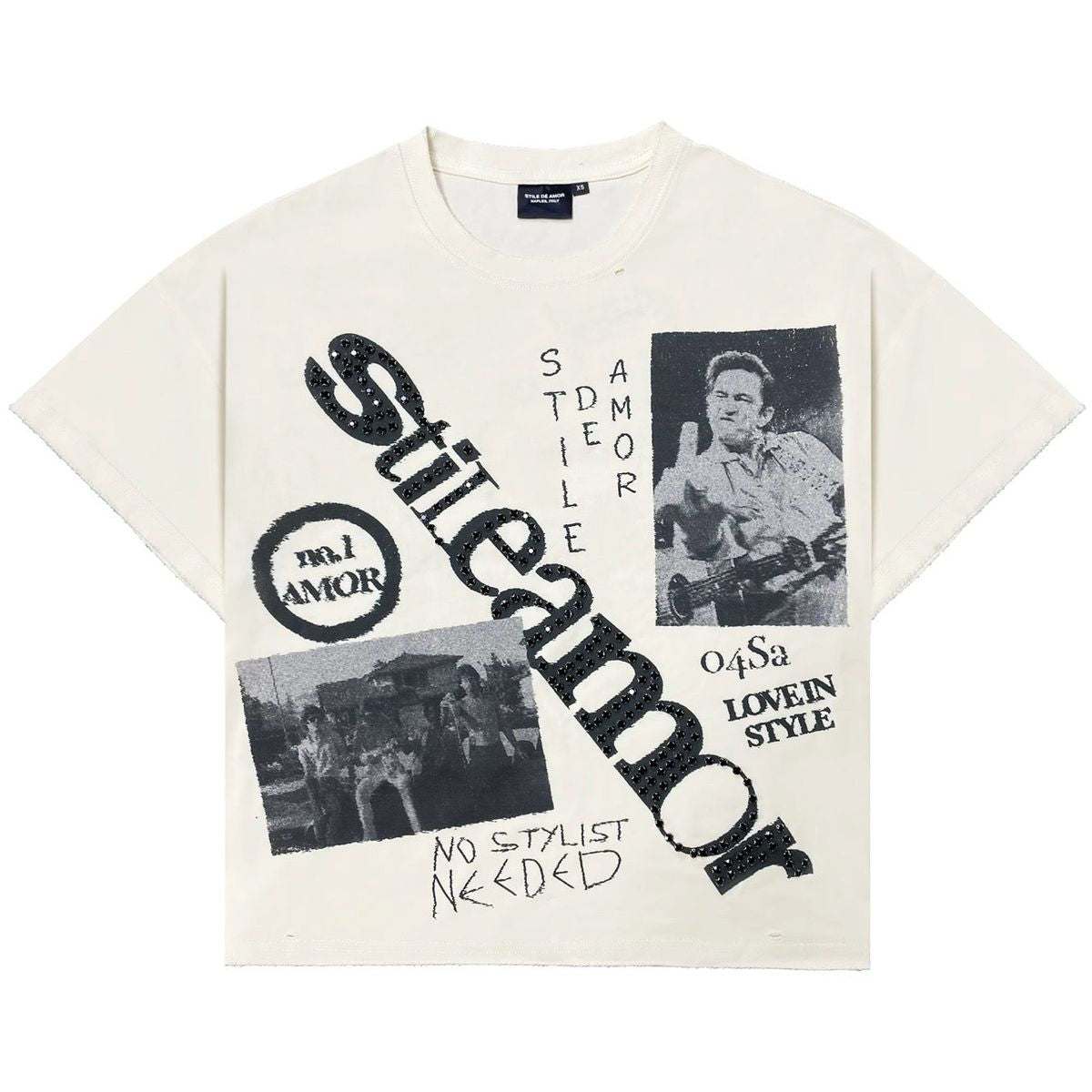Stile De Amor Cream No Stylist T-Shirt