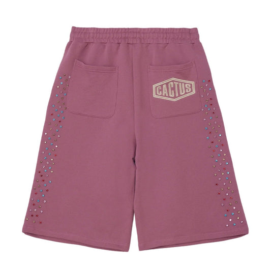 AZVA Raspberry Crystal Cactus Shorts