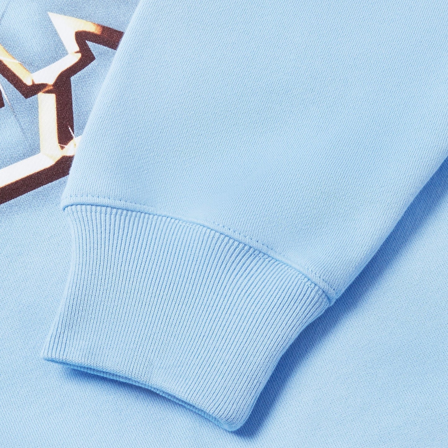 OVO Baby Blue Bling Hoodie Close View 2