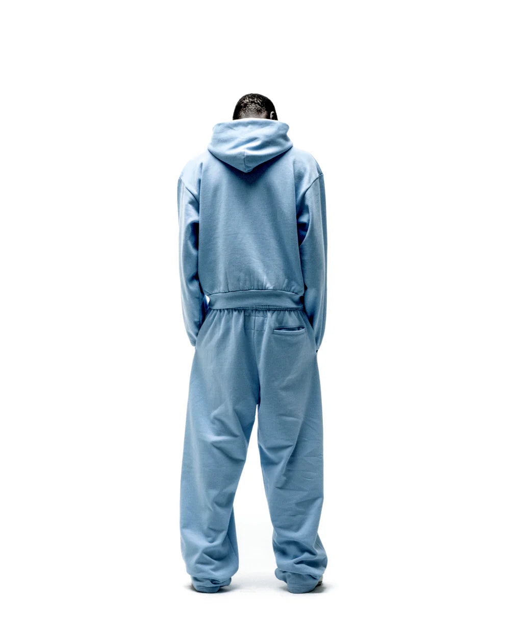 Sp5der Rock Blue Mixed Stone OG Logo Sweatpants