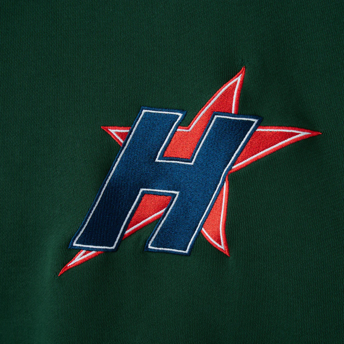 HMDD Green H-Star Zip Hoodie