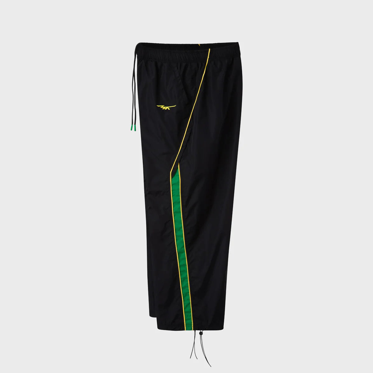 HMDD Black Green Samurai Track Pants