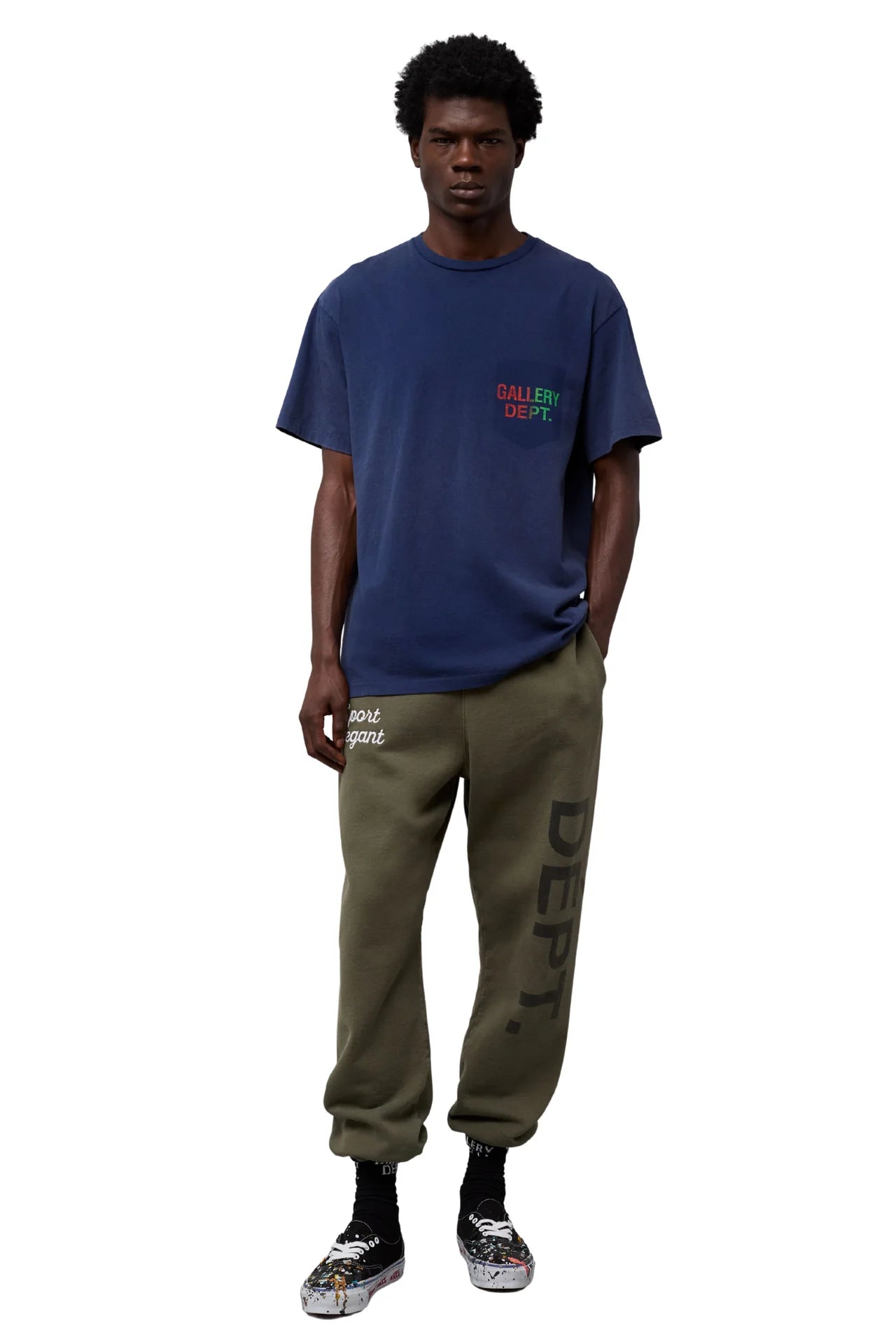 Gallery Dept Navy Boardwalk T-Shirt
