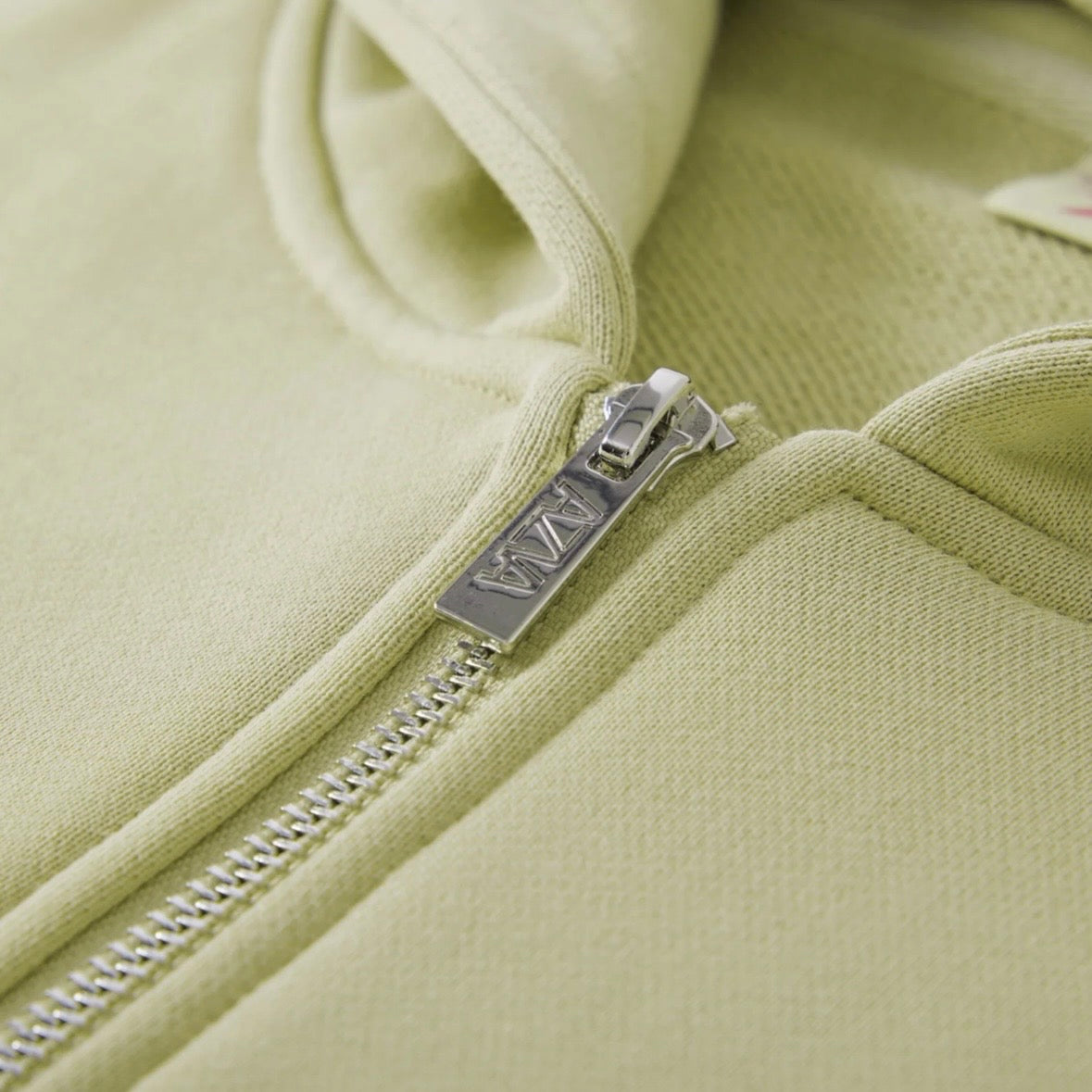 AZVA Sage Crystal Cactus Zip Hoodie