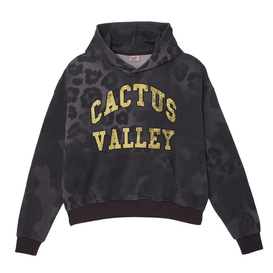 AZVA Faded Leopard Hoodie