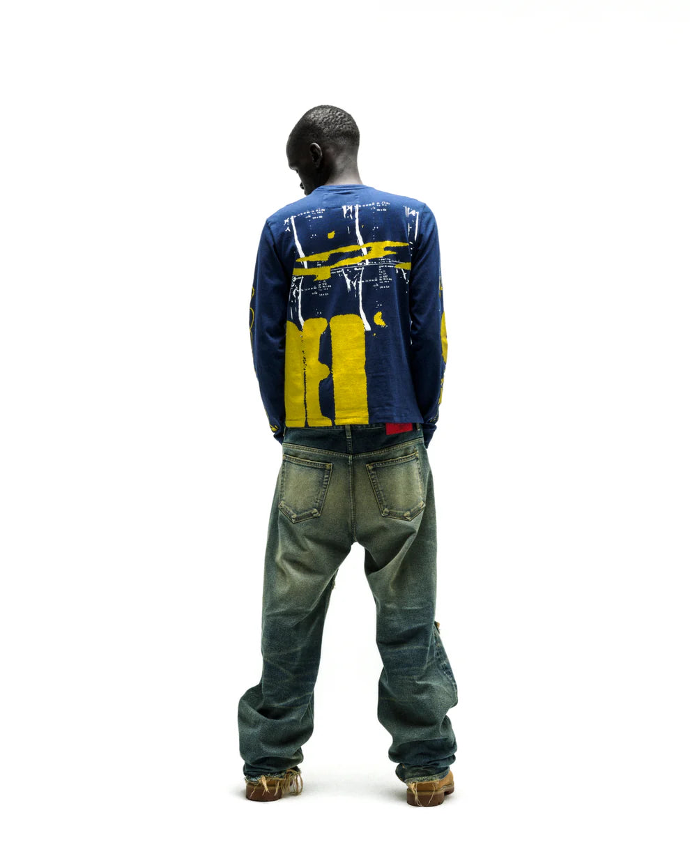 Sp5der Navy X-Ray Long Sleeve