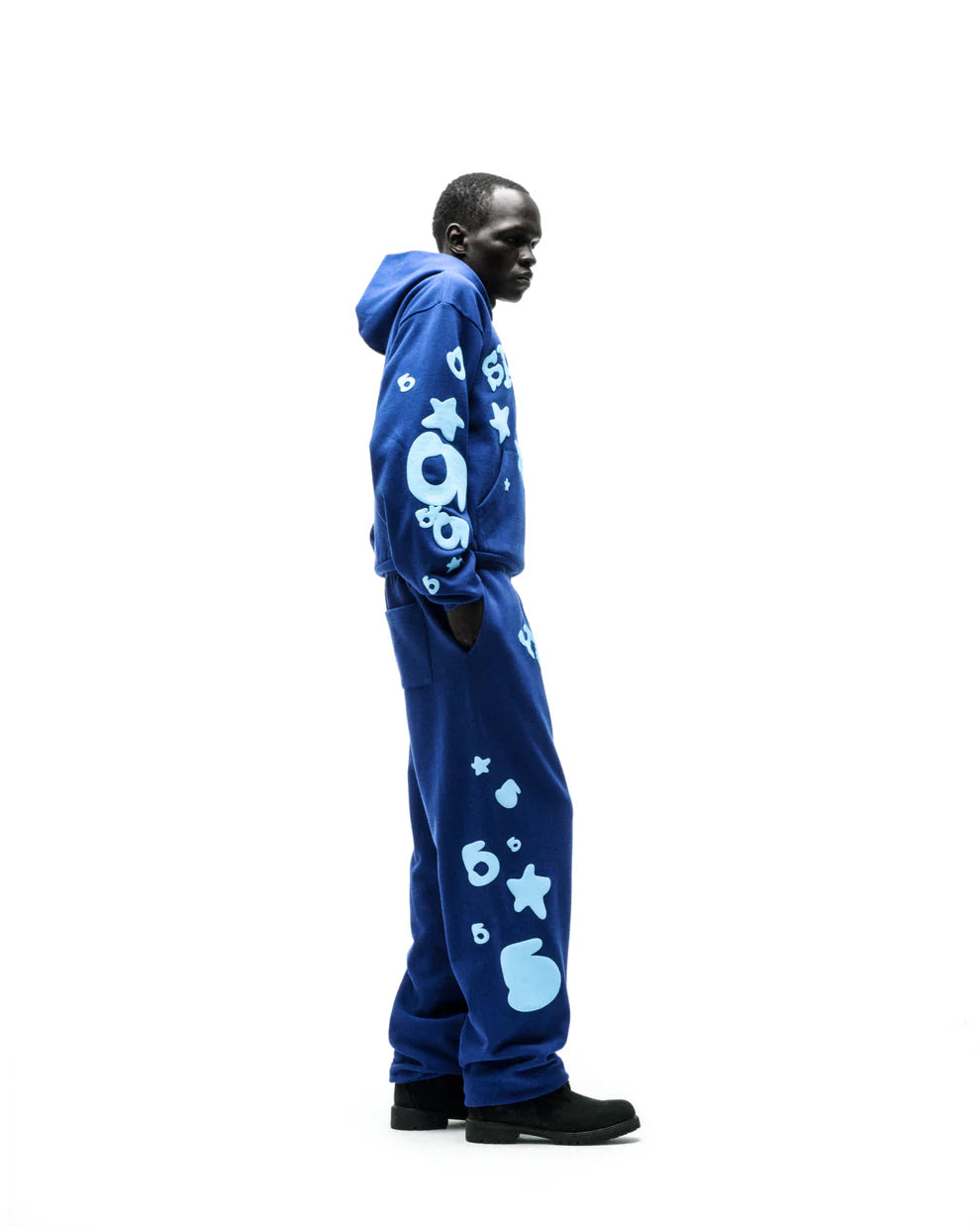 Sp5der Navy Beluga Hoodie