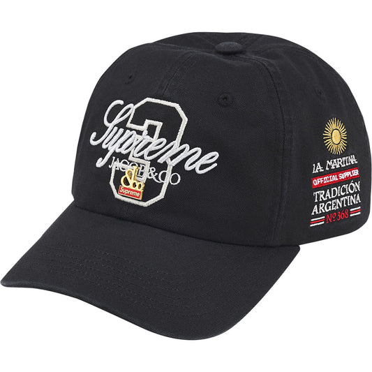 Supreme Jacob & Co La Martina Black 6-Panel Hat