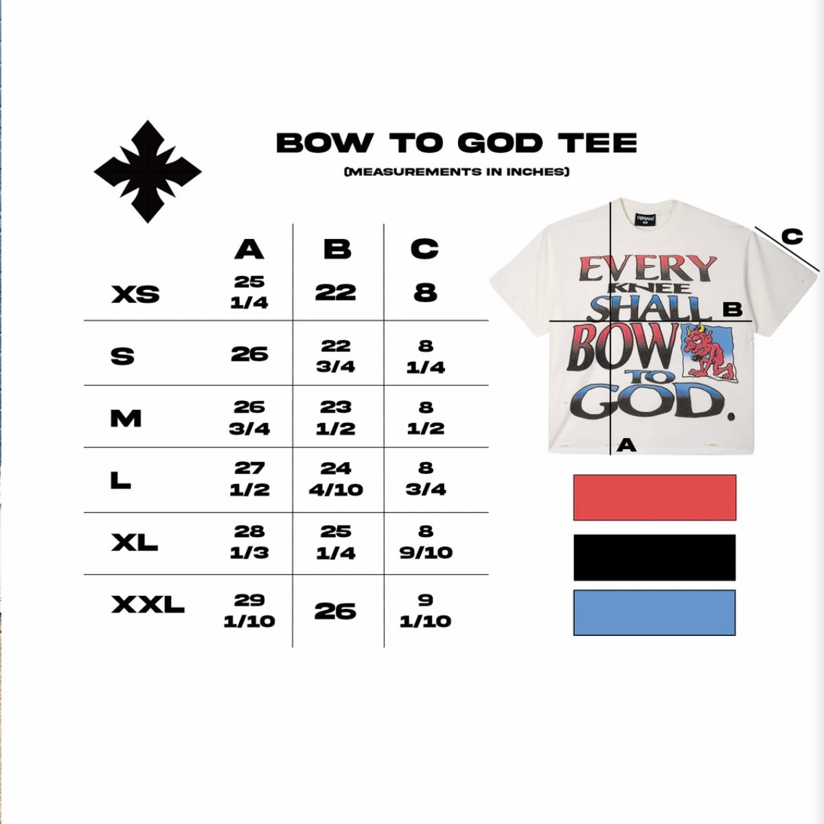 We Are Righteous Bow to God T-Shirt