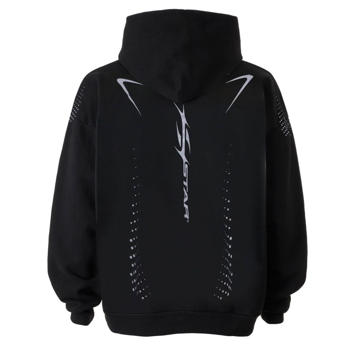 Hellstar Black P2P Hype Flight Hoodie