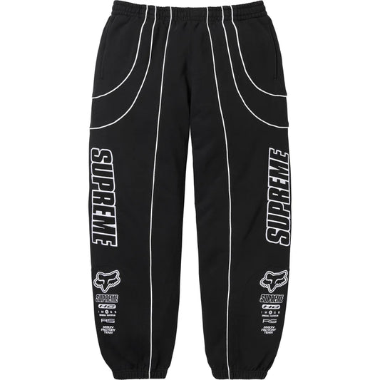 Supreme Fox Racing Black Sweatpants