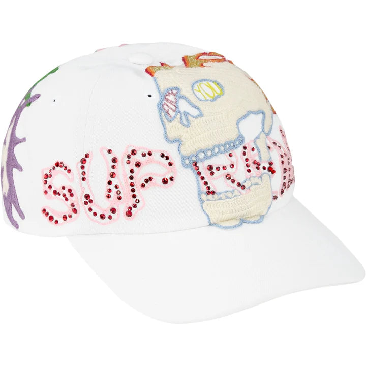 Supreme White WFST 6-Panel Hat