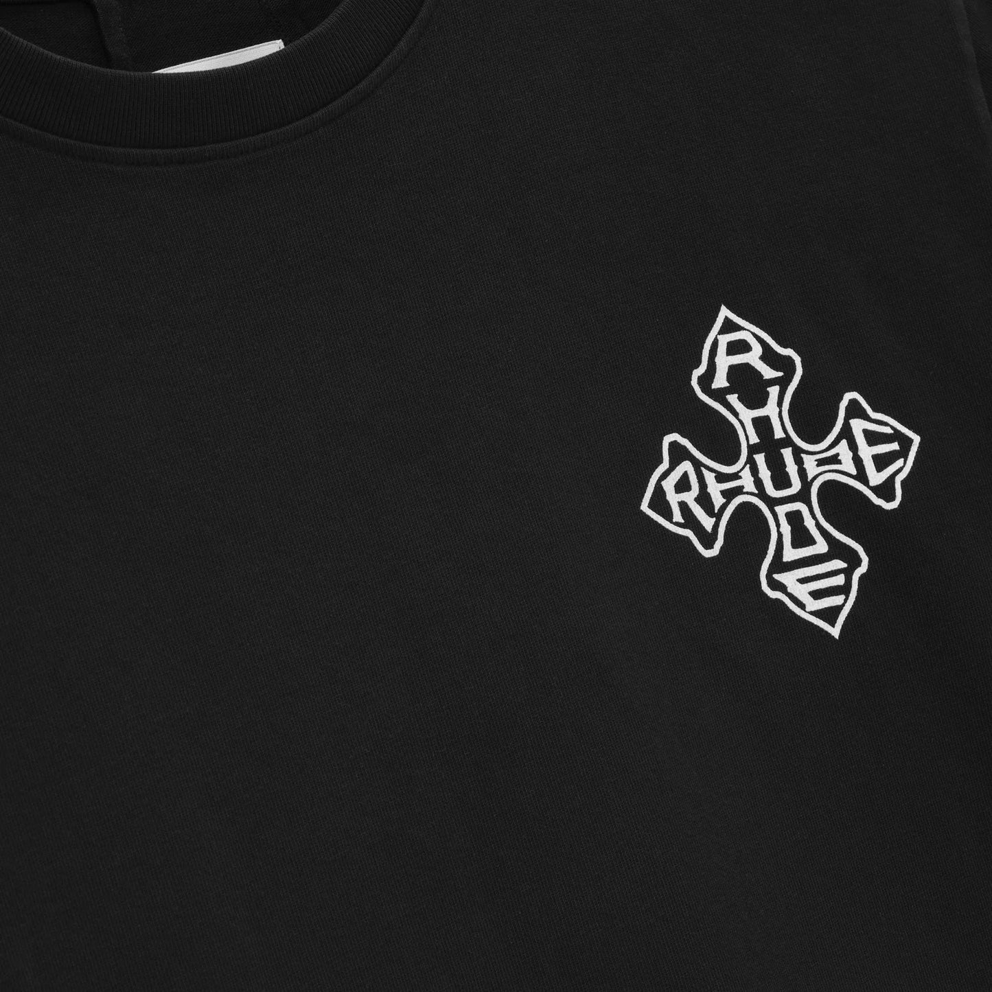 Rhude Vintage Black Cross T-Shirt