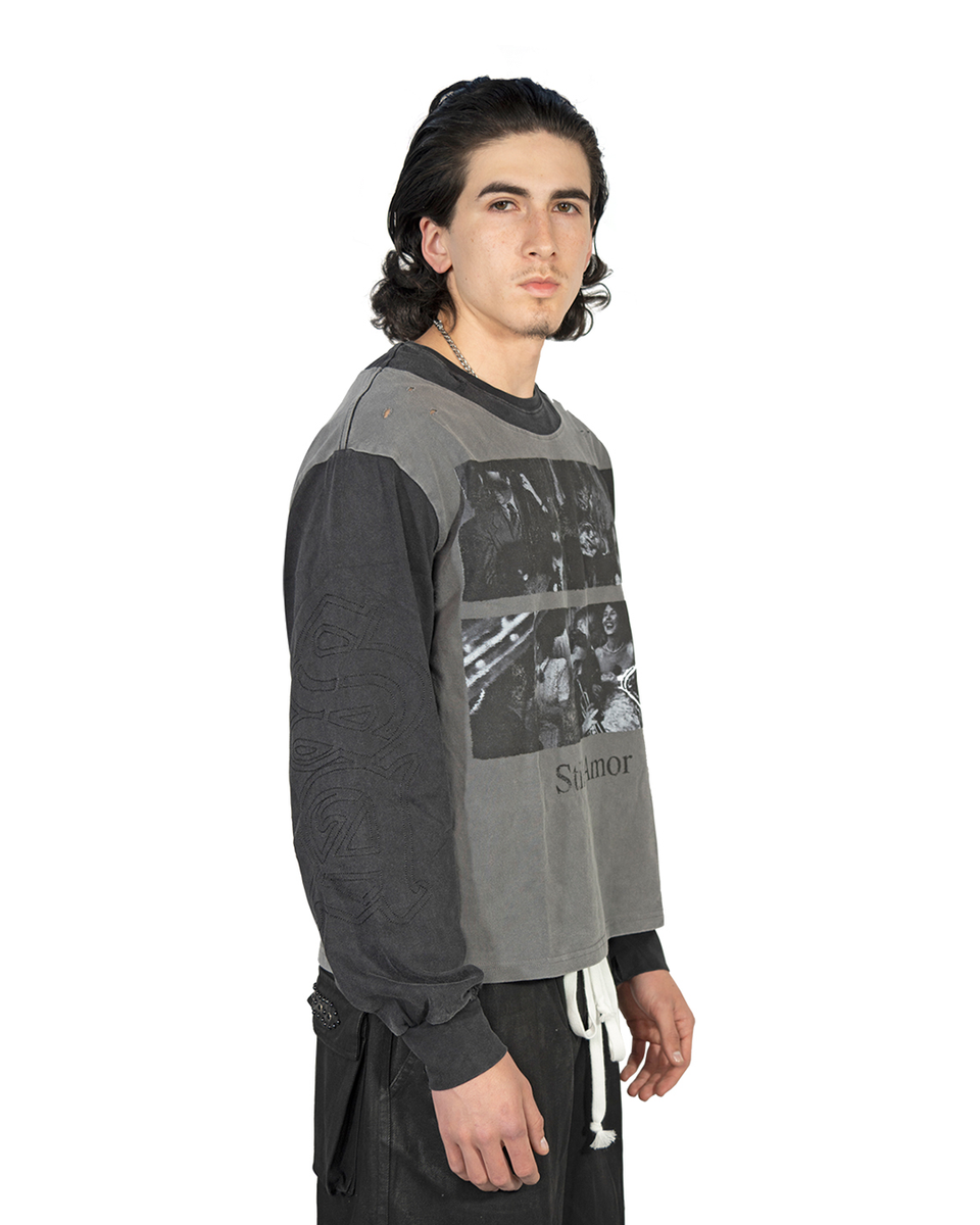 Stile De Amor Grey Biocolore Long Sleeve
