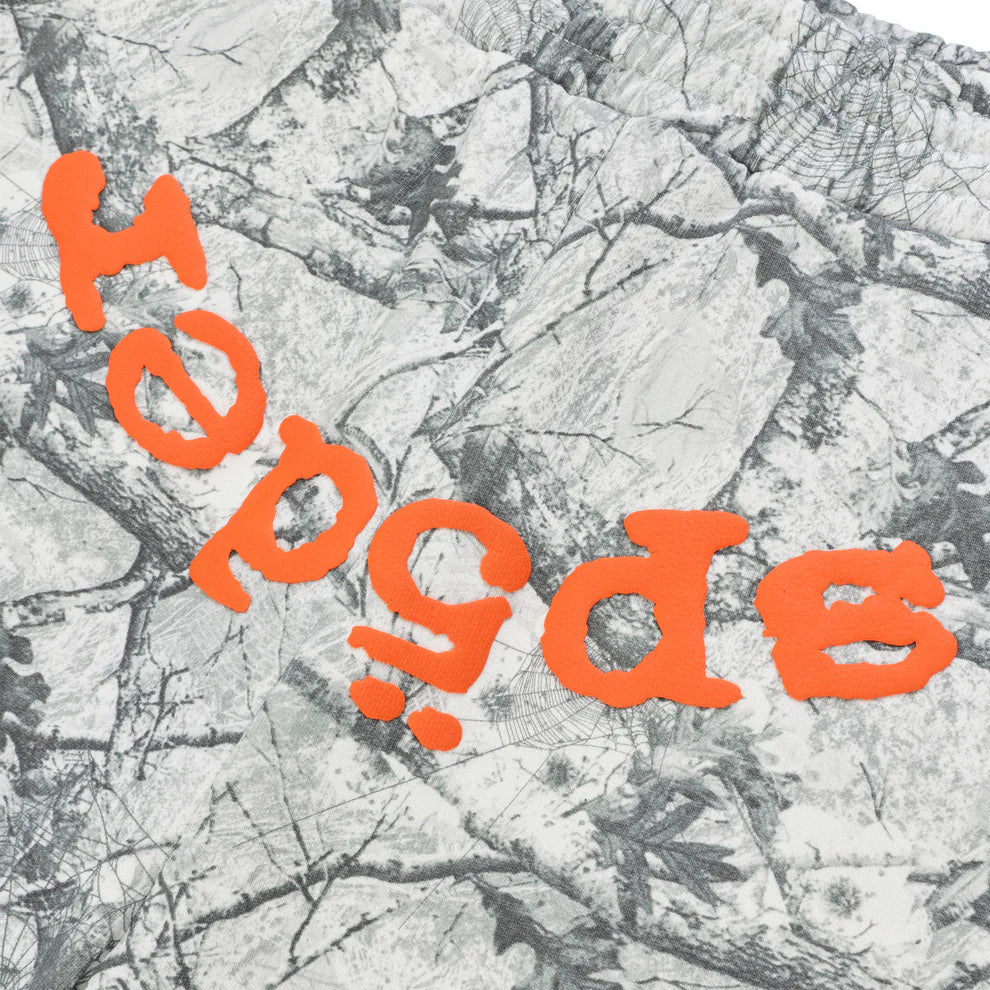 Sp5der White Camo Real Tree OG Web V2 Shorts