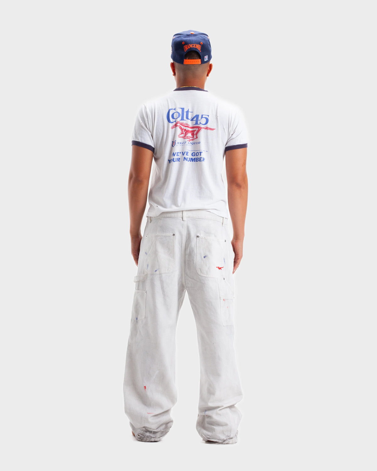 HMDD Big Ed Work Pants, on-model back view