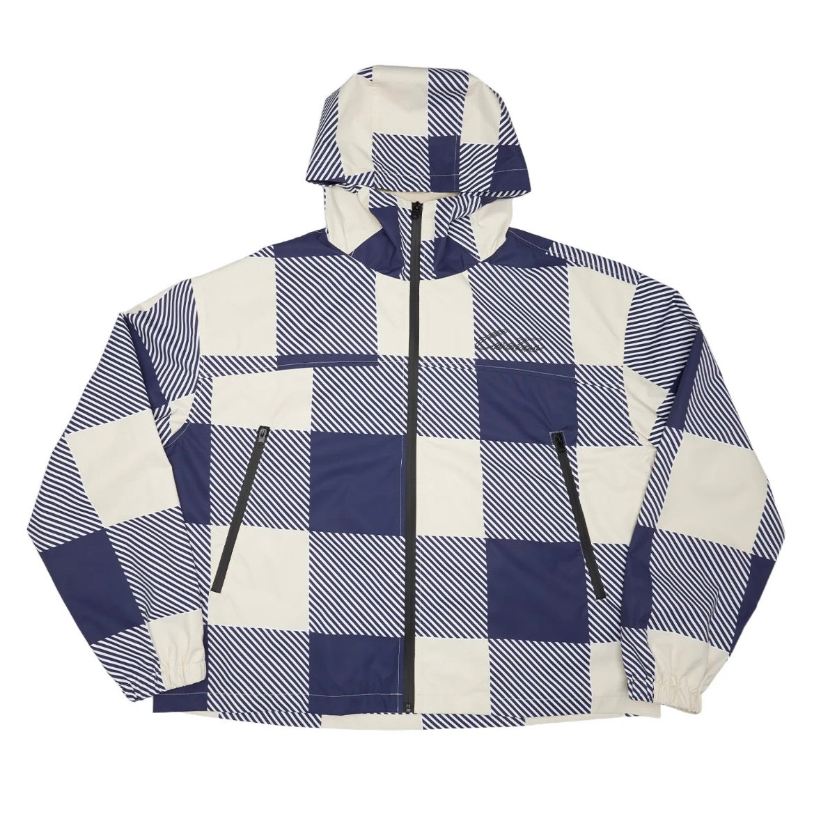 AZVA Checkered Windbreaker