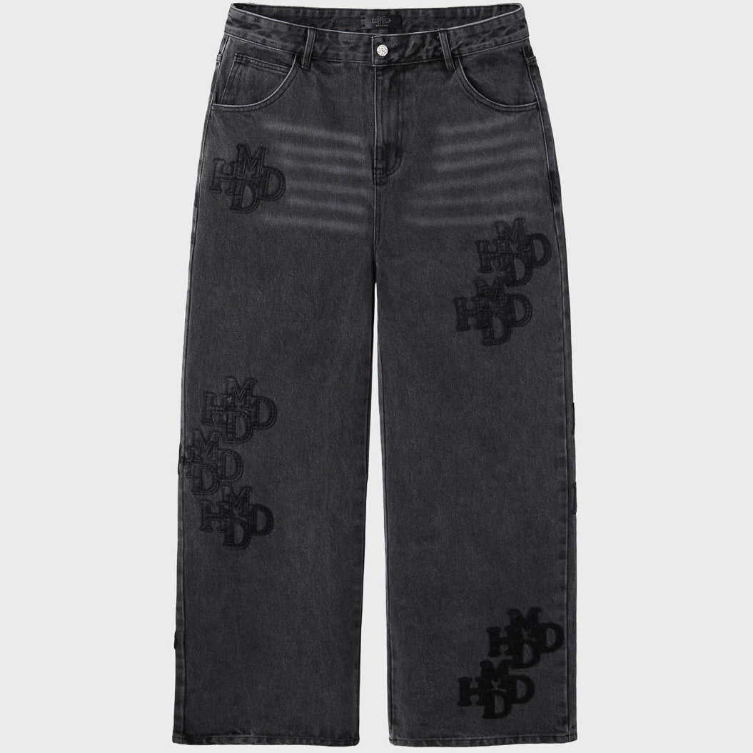 HMDD Black Patch Pants