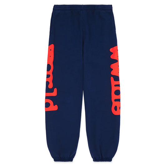 Sp5der Navy Beluga Sweatpants