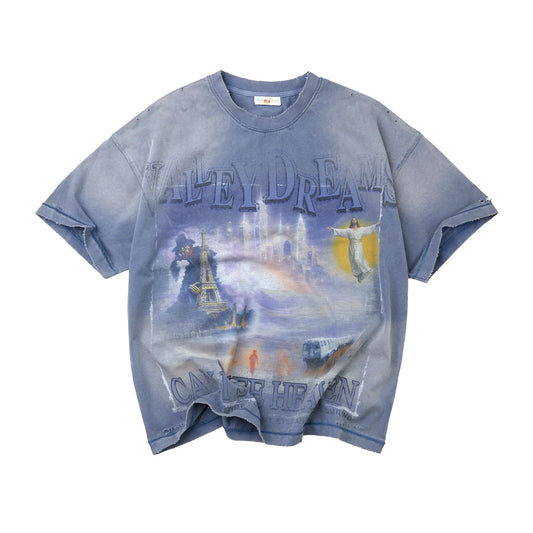 Vale Blue Can I See Heaven T-Shirt