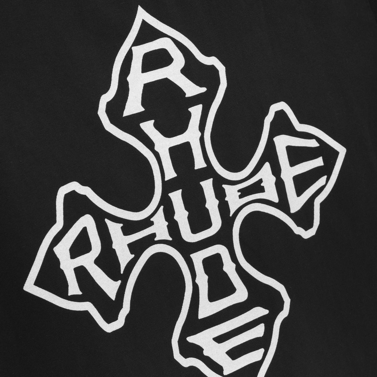 Rhude Vintage Black Cross T-Shirt