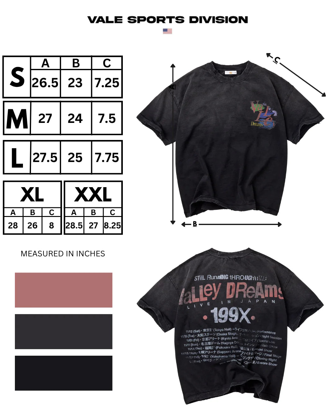 Vale Black Rock T-Shirt