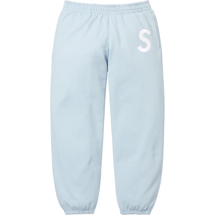Supreme Light Blue S Logo Sweatpants