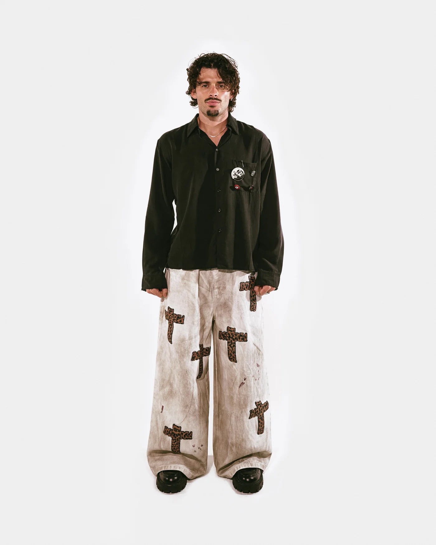 Bottega Desires Dirty White Holy Grail Denim Pants 1/100