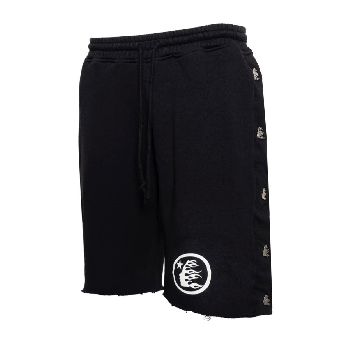 Hellstar Black Snap Shorts