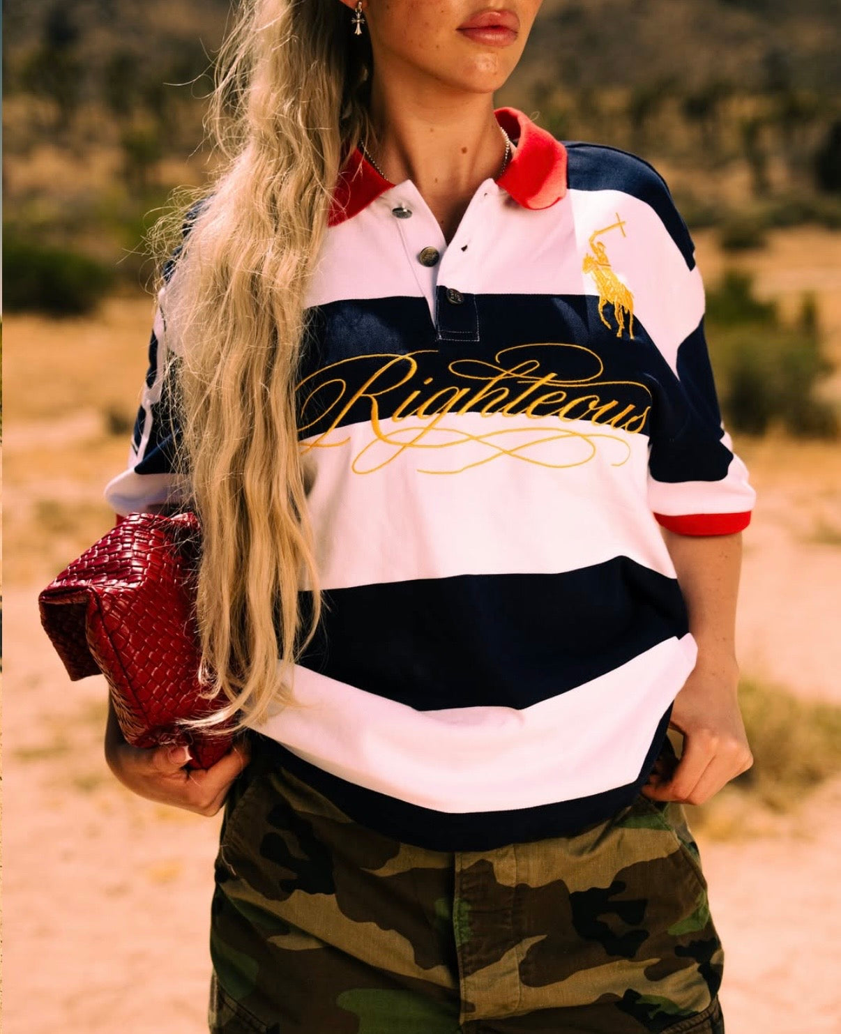 We Are Righteous Signature Polo Short Sleeve
