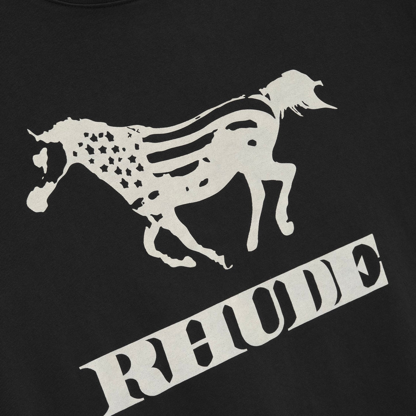 Rhude Vintage Black Dinero T-Shirt