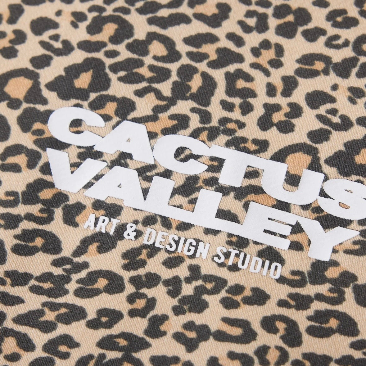 AZVA Leopard Art Zip Hoodie