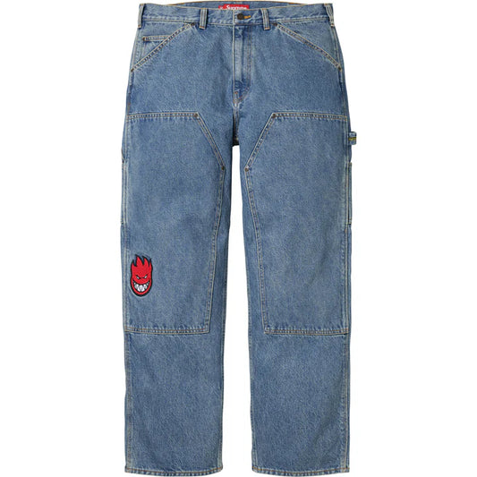 Supreme Spitfire Blue Double Knee Painter Pants