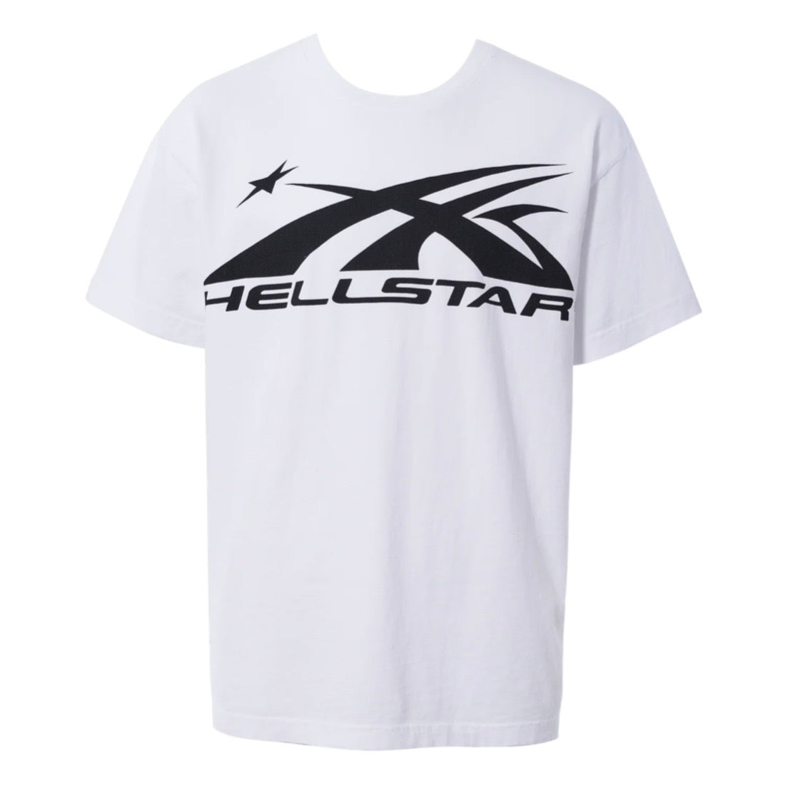 Hellstar White Sports Logo T-Shirt